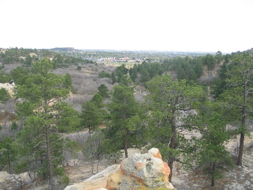 Colorado Springs from Palmer Park, Scenic Overlook